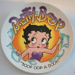 Betty Boop 8" collector plate